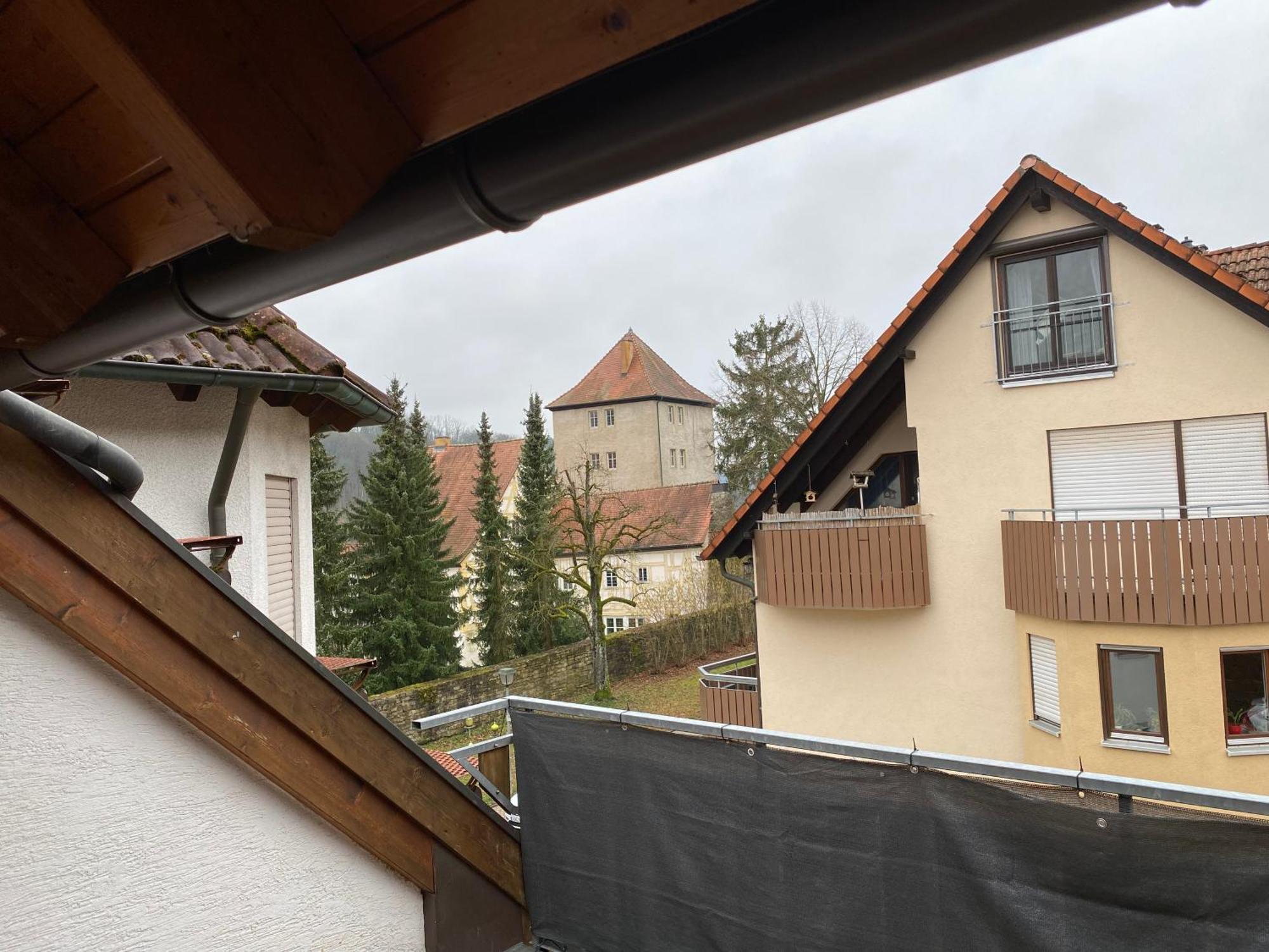 Appartement Am Kaibach - Kueche - Balkon - Bad Forchtenberg Exterior foto